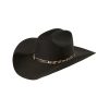Stetson Royal Flush Straw Hat Black ‎unisex-ad Hats & Caps Stetson