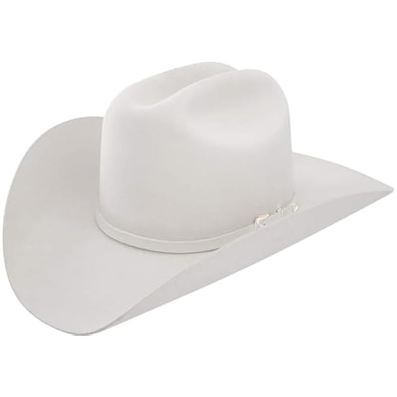 Stetson Men's Cowboy Marshall Hat White Stetson ‎mens Hats & Caps