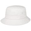 Stetson Stetson Twill Bucket Hat with UV Protection Women/Men - White ‎mens Accessories