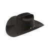 Stetson Black El Presidente 100X Fur Felt Men's Western Hat SFPRES-0140-07 Silb ‎mens Hats & Caps Stetson