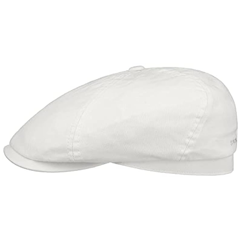 Stetson Hats & Caps ‎mens Stetson Cotton Twill Flat Cap Women/Men - White