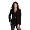 ‎womens Tops, Tees & Blouses Stetson Stetson Western Shirt Womens Crepe L/S XS Black 11-050-0592-7037 BL