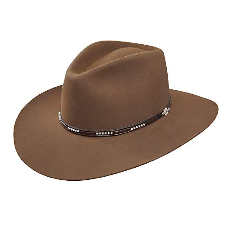 Stetson Hats & Caps ‎unisex-ad Stetson Llano Wool Western Hat in Acorn SWLLNO-163911 USA MADE