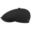 Stetson Hats & Caps ‎mens Stetson Ore Virgin Wool Flat Cap Men Black 7 7/8