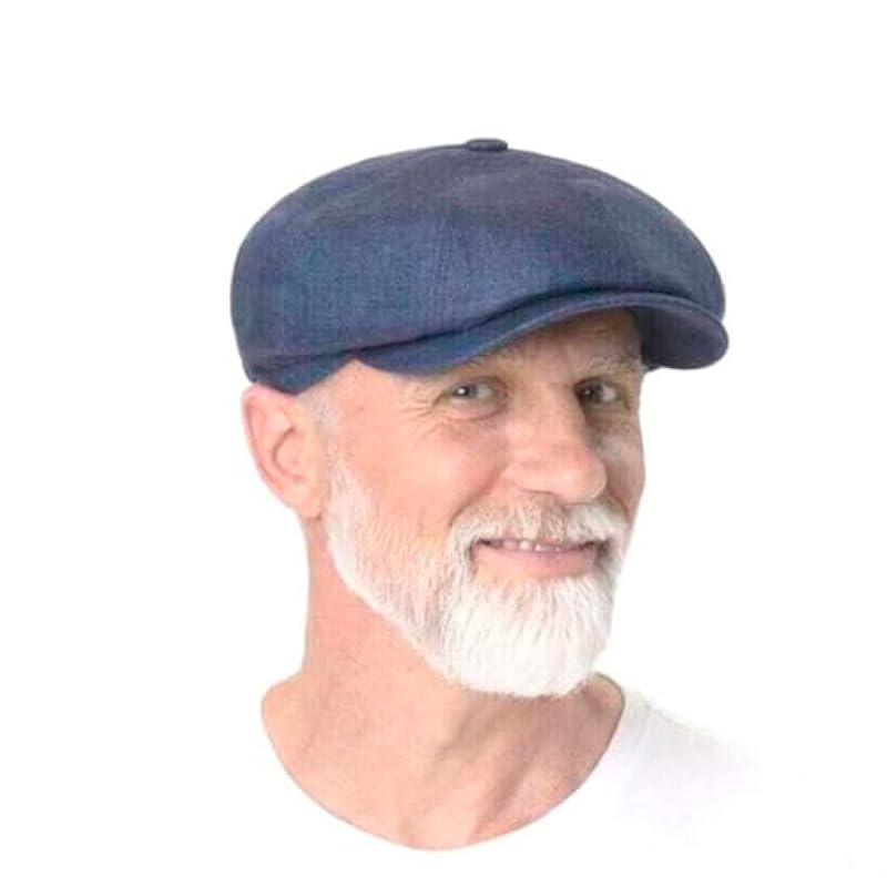 Stetson Hatteras Classic Linen Flat Cap Women/Men - Made in The EU Beige ‎mens Hats & Caps Stetson