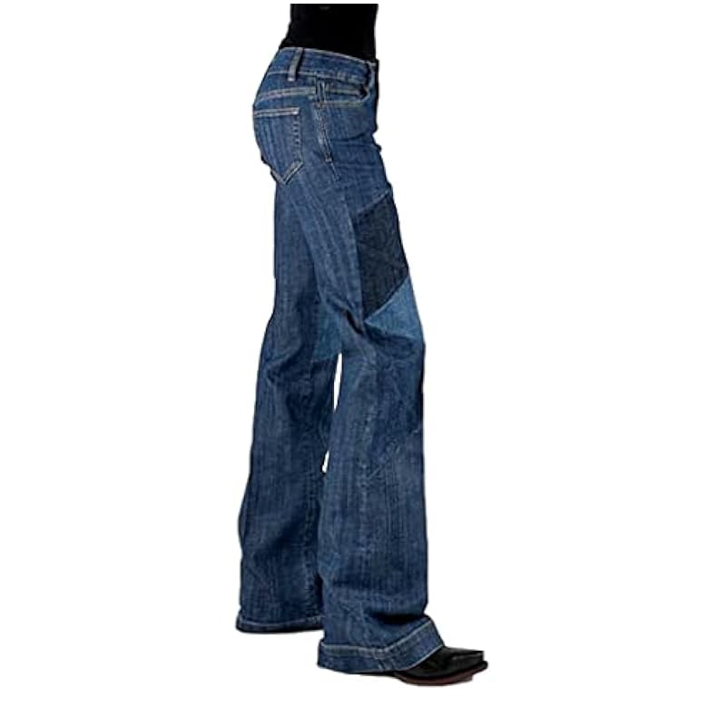 ‎womens Jeans Stetson Stetson Western Jeans Womens Trouser 12 Reg Blue 11-054-0214-0811 BU