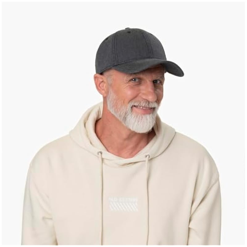 Stetson Stetson Classic Cotton Melange Cap Women/Men - Anthracite ‎mens Hats & Caps