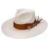 Stetson Hats & Caps ‎womens Stetson Atacama Natural 4" Brim Straw Fashion Hat Natural S