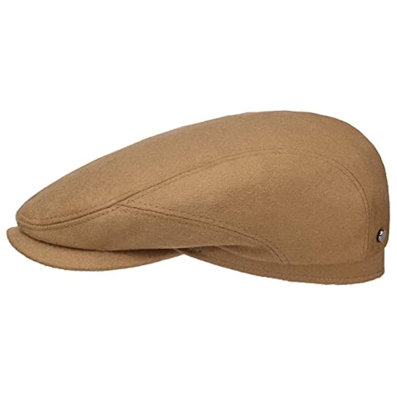 ‎mens Hats & Caps Stetson Stetson Serfaus Tyrolean Flat Cap Men - Made in Germany Camel