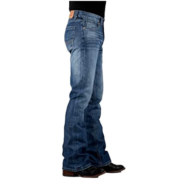 Stetson Stetson Western Jeans Men 1014 Rocker 35 x 36 Blue 11-004-1014-5001 BU ‎mens Jeans