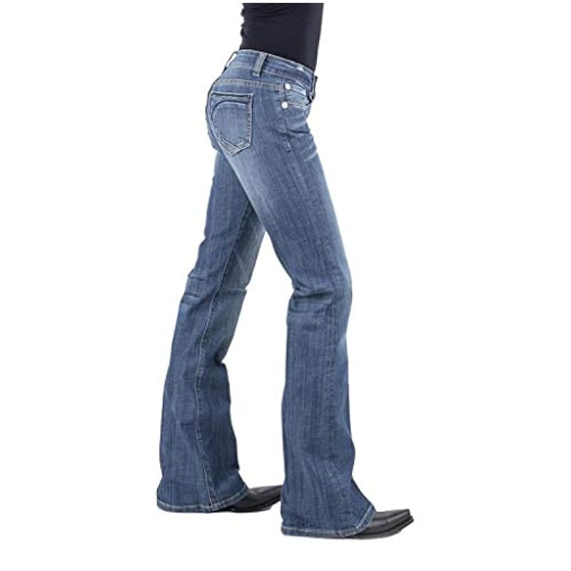 ‎womens Jeans Stetson Stetson Western Jeans Womens Slim 14 XX-Long Blue 11-054-0816-1320 BU
