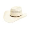 Stetson Hats & Caps ‎mens Stetson Uni‎mens Lobo 10X Straw Cowboy Hat - Sslobo-3042 Natural