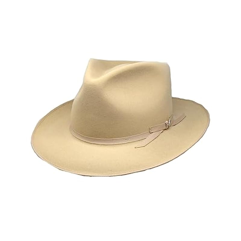 Stetson Men's Stratoliner L.E. Felt Fedora Hat Palomino Stetson ‎unisex-ad Hats & Caps