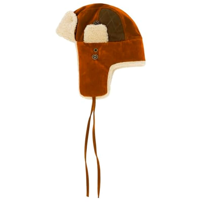 Stetson Stetson Corduroy Freestyle Bomber Aviator Hat Men - Orange ‎mens Hats & Caps