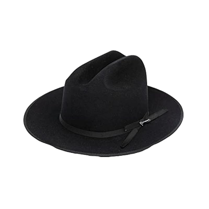 Stetson Open Road Hat Color Black (6 3/4) ‎mens Hats & Caps Stetson
