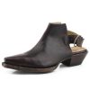 Stetson Mules & Clogs ‎womens Stetson Women's Isla Vintage Western Mules Snip Toe - 12-021-5104-0391 BR 10 M Brown