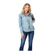 ‎womens Tops, Tees & Blouses Stetson Stetson Western Shirt Womens L/S Floral XL Blue 11-050-0594-2017 BU