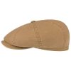 Stetson Kids Hatteras Newsboy Cap for Cotton Cap Flat with Peak Spring Summer Dark Beige ‎mens Hats & Caps Stetson