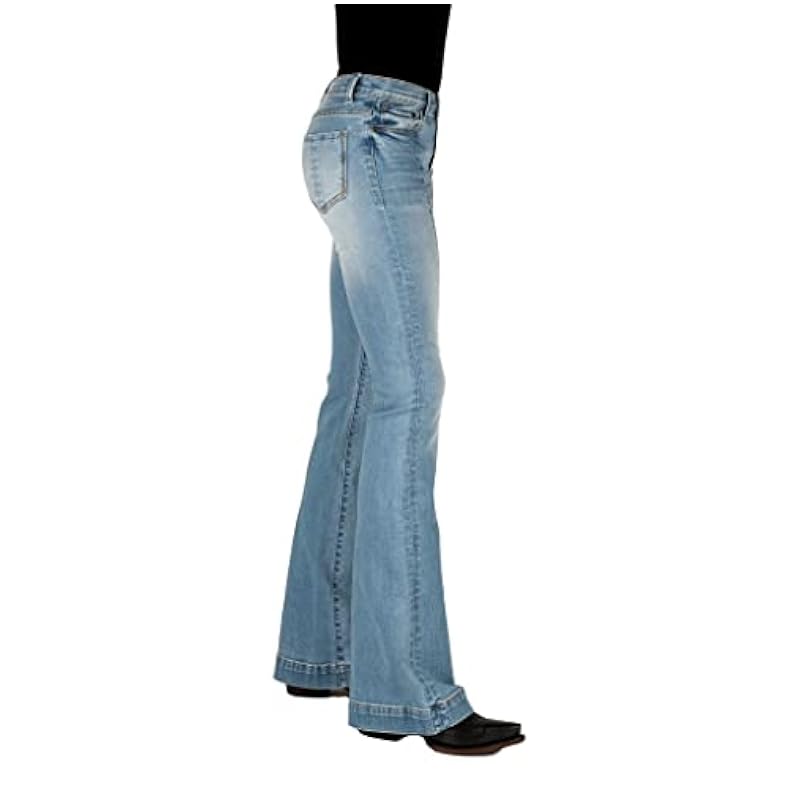‎womens Jeans Stetson Stetson Western Jeans Womens High Waist 2 Reg Blue 11-054-0921-2412 BU