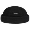 Stetson Sparr Docker Cap Women/Men | Made in The EU Black ‎mens Hats & Caps Stetson