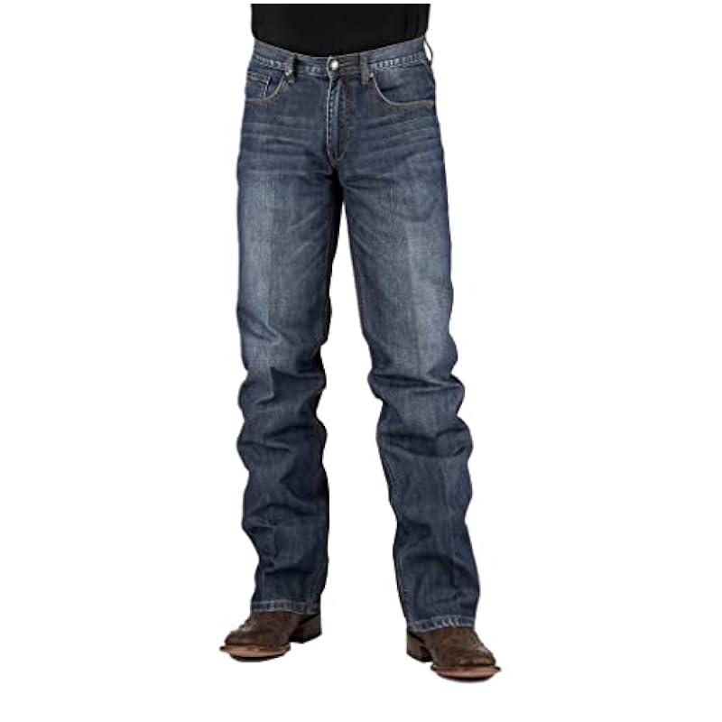 Stetson Western Jeans Mens Modern 31 x 30 Blue 11-004-1312-4095 BU ‎mens Jeans Stetson
