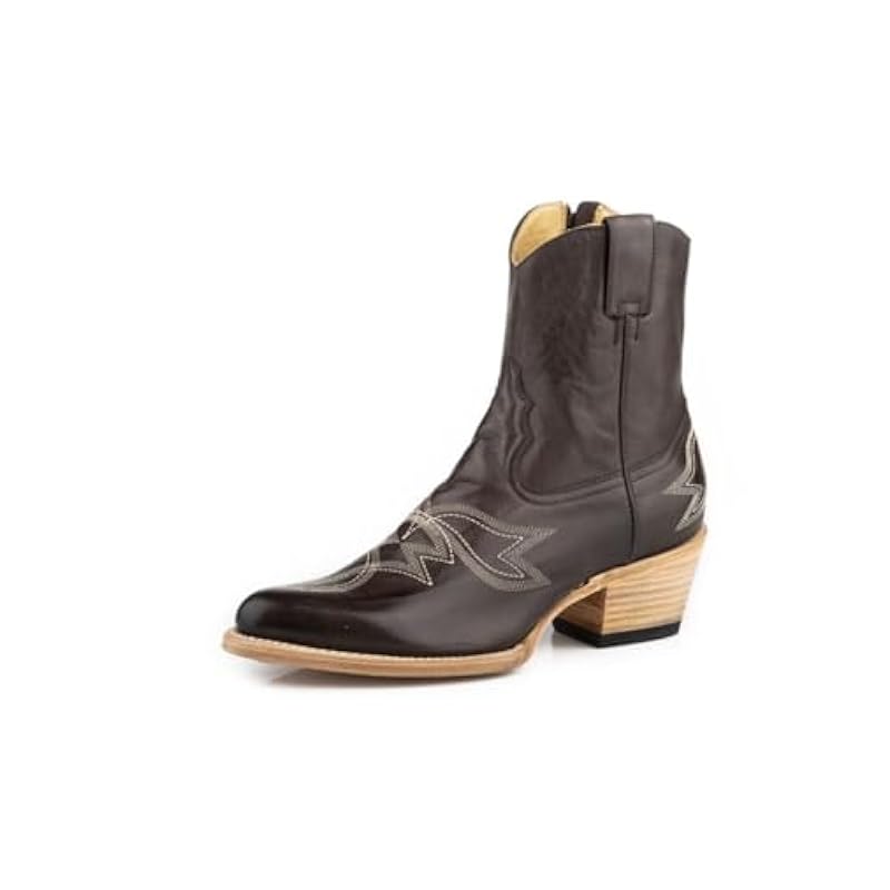 ‎womens Boots Stetson Stetson Western Boots Womens Piper Zip 7 B Brown 12-021-5110-0271 BR