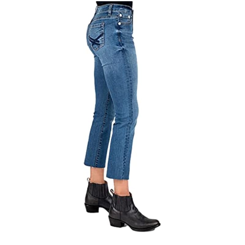 ‎womens Jeans Stetson Stetson Western Jeans Womens High Rise 16 Reg Blue 11-054-0921-2413 BU