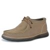 Stetson Stetson Men's Wyatt All-Over Suede Casual Lace-Up Chukka Shoes Moc Toe - 12-020-2050-0125 Br Tan Boots