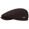 Stetson Stetson Belfast Wool Blend Flat Cap Men - Made in The EU Brown ‎mens Hats & Caps