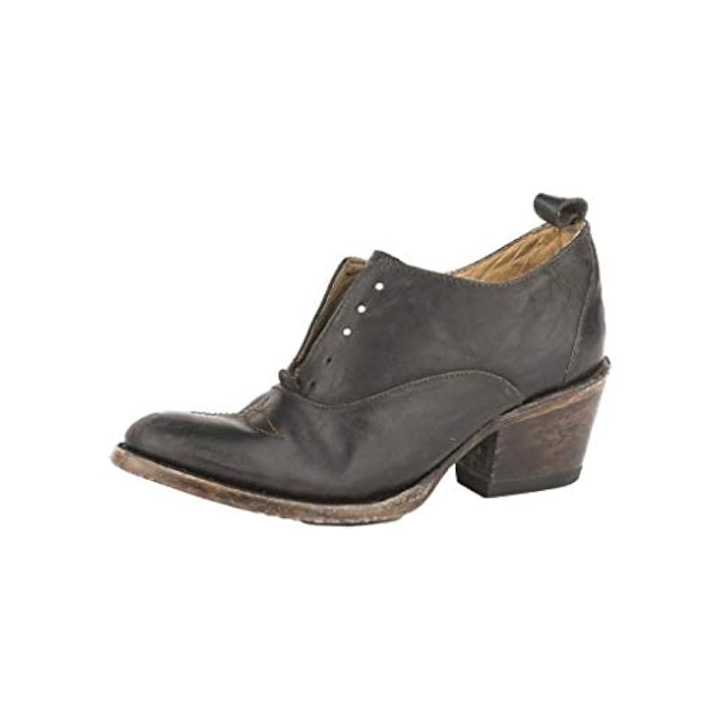 Stetson Boots ‎womens Stetson 3In Womens Chocolate Leather Fern Ankle Boots Brown