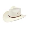 ‎mens Hats & Caps Stetson Stetson And Dobbs Hats RSBGSP-5034 Big Spender,Eyelet,Long Oval Hat, Natural - S