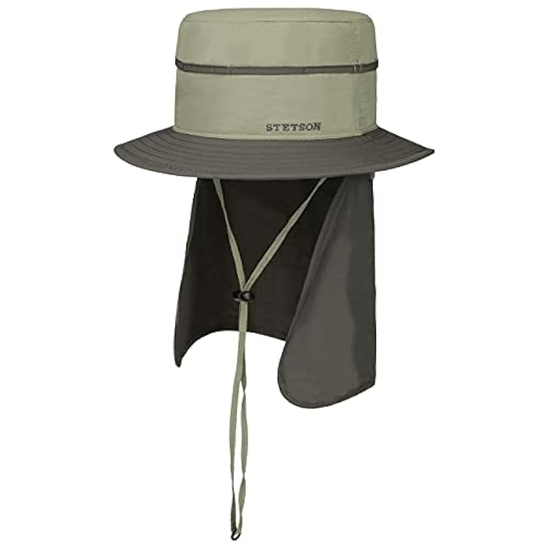 Stetson Stetson Supplex Bucket Nylon Hat Men - Olive ‎mens Accessories
