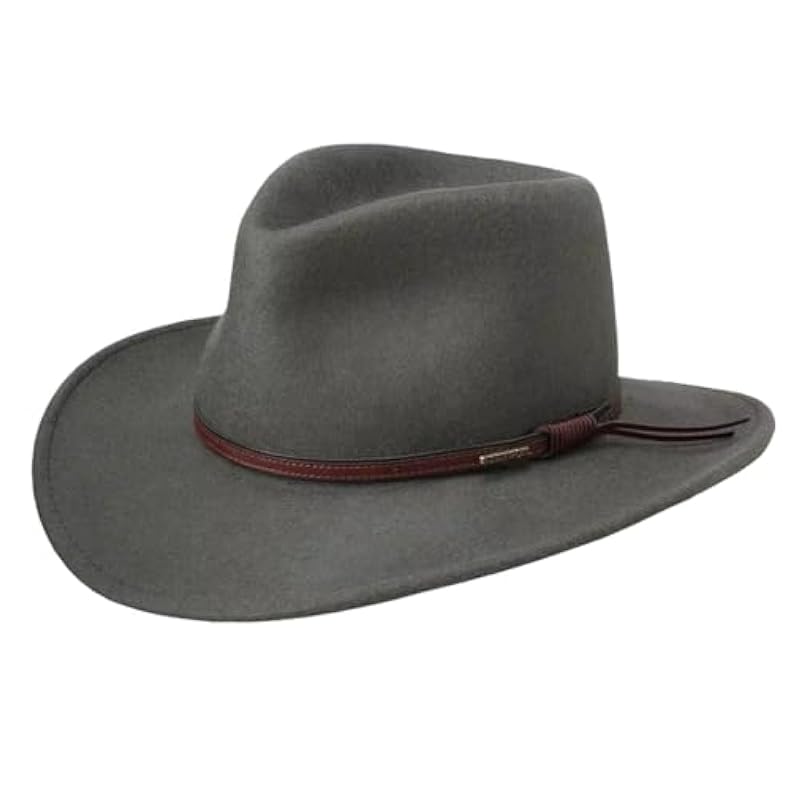 Stetson Men's Bozeman Outdoor Hat Steel Stetson ‎mens Hats & Caps