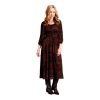 Stetson Western Dress Womens S/S Print XS Brown 11-057-0590-0123 BR Stetson ‎womens Dresses