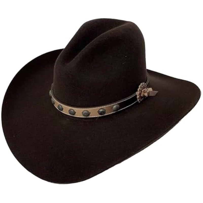 Stetson SBBBOW-6943 Broken Bow Hat Chocolate Stetson ‎mens Hats & Caps