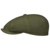 Stetson Hats & Caps Stetson Hatteras Classic Cotton Flat Cap Women/Men Olive 7 1/2-7 5/8