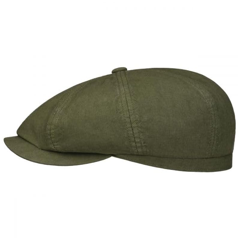 Stetson Hats & Caps Stetson Hatteras Classic Cotton Flat Cap Women/Men Olive 7 1/2-7 5/8