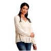 Stetson Western Shirt Womens L/S Dolman M White 11-050-0592-6045 WH Stetson Tops, Tees & Blouses