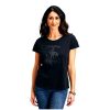 Tops, Tees & Blouses Stetson Stetson Western Shirt Womens S/S Vintage XL Black 11-039-0562-0819 BL