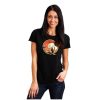 Stetson Stetson Womens Black 100% Cotton Cactus/Red Sunset S/S T-Shirt XS ‎womens Tops, Tees & Blouses