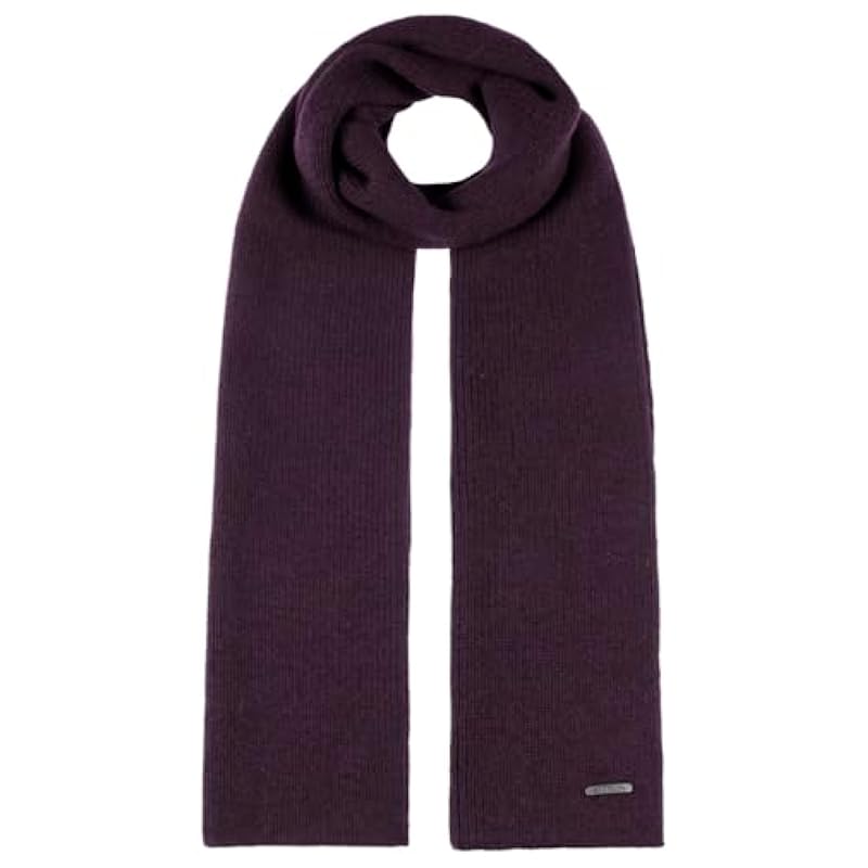 Stetson Caledonia Merino Scarf Women/Men purple Stetson ‎womens Scarves & Wraps