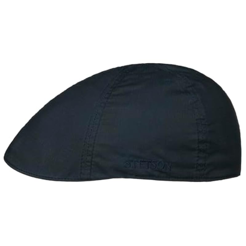 ‎mens Hats & Caps Stetson Stetson Texas Ripstop WR Flat Cap Men - Navy