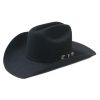 ‎mens Hats & Caps Stetson Stetson Skyline 6X Cowboy Hat Black/Black