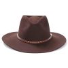 Stetson Men's Pawnee Chocolate Stetson ‎mens Hats & Caps