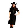 Stetson Western Dress Womens S/S Twill Zip 6 Black 11-057-0592-0104 BL ‎womens Dresses Stetson