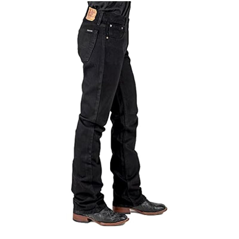 Jeans Stetson Stetson Western Jeans Mens Slim Fit 38 x 30 Black 11-004-1120-0024 BL