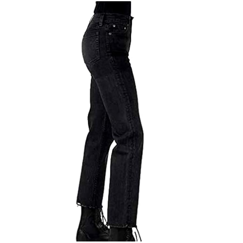 ‎womens Jeans Stetson Stetson Western Jeans Womens High 12 Reg Black 11-054-0915-3001 BL