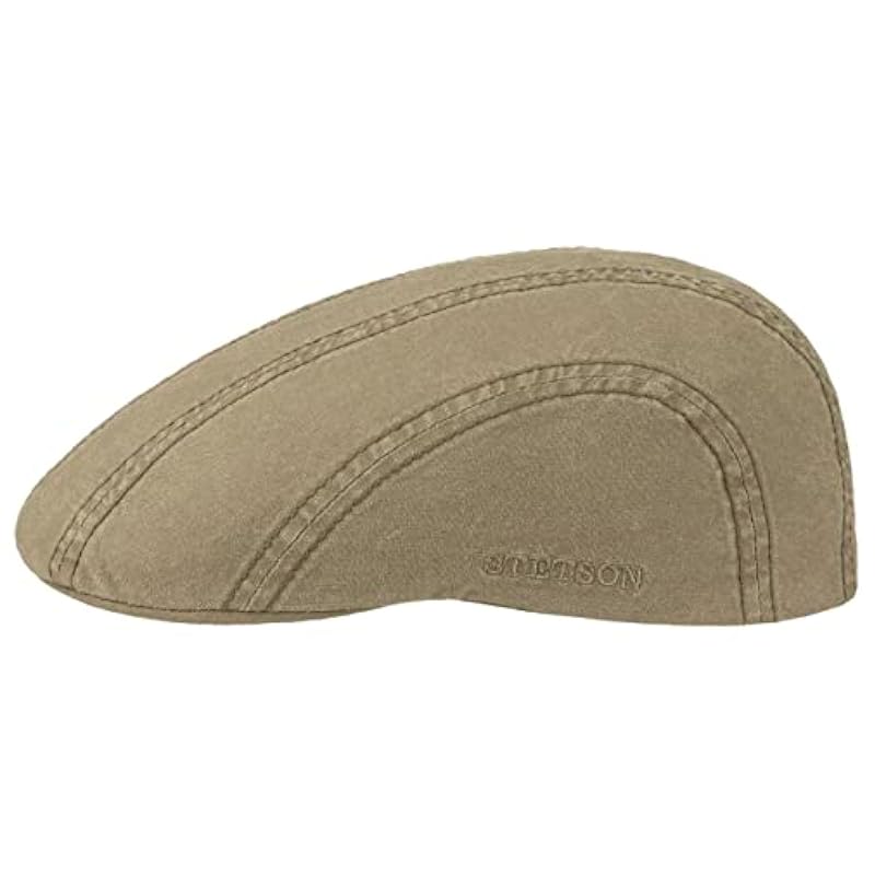 Stetson Madison Delave Flat Cap Women/Men Khaki 7-7 1/8 ‎womens Hats & Caps Stetson