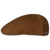 Stetson Texas Lambskin Flat Cap Men - Made in Germany Brown Stetson ‎mens Hats & Caps
