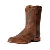 Stetson Men's Rancher Boot Round Toe Brown 10.5 EE US Stetson ‎mens Boots